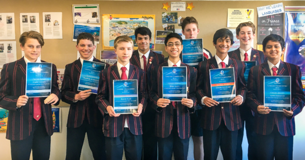 1st in Victoria for French at Education Perfect Languages Championships